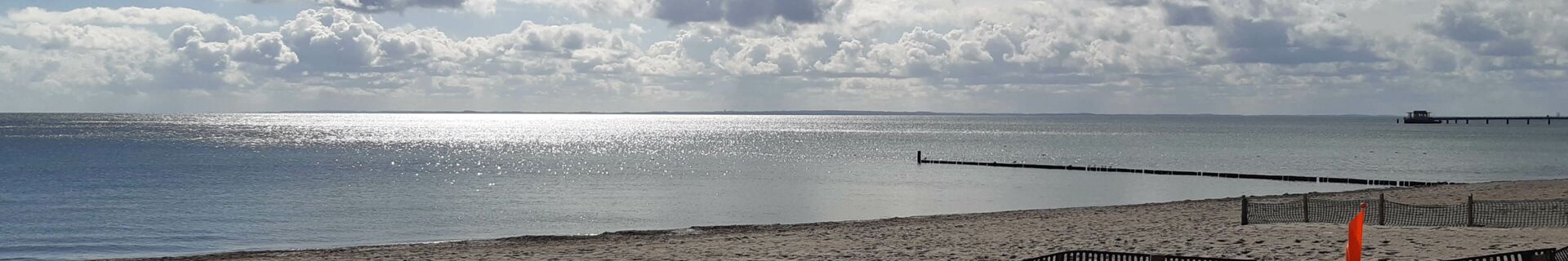 Blick vom Restaurant Passat auf die Ostsee