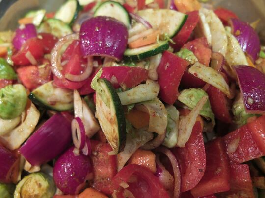Gegrilltes Gemüse - knackig und gesund