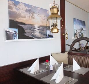 Profi-Fotografien im Restaurant Passat
