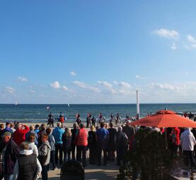 Ritt am Ostseestrand in Kellenhusen